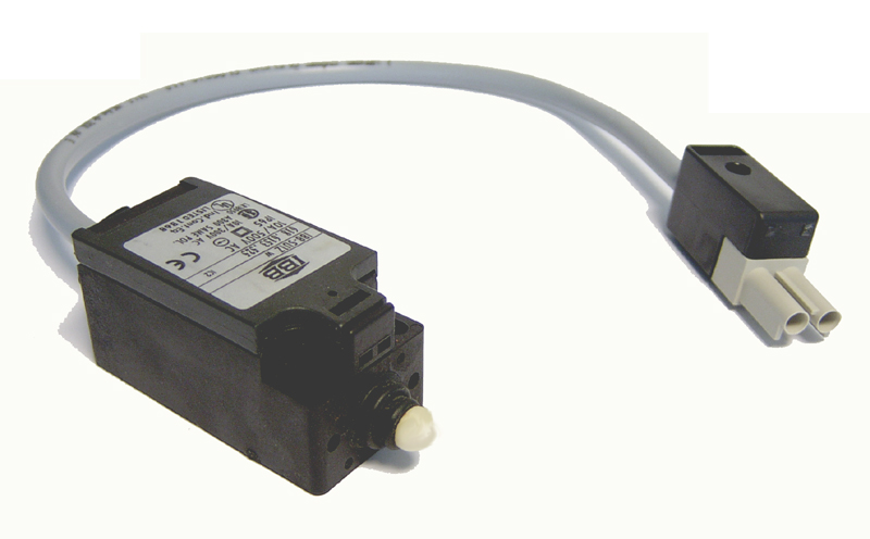Abbildung Türpositionsschalter I-88  mit Leitung, | Stecker und Adapter XM-8003