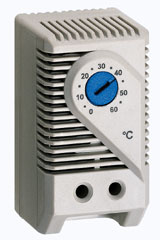 Abbildung Thermostat für Lüfter-Steuerung | 1 Schließer,Einstellbereich 0 - 60°C