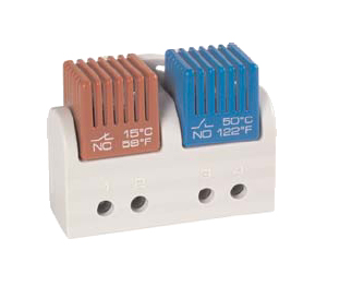 Abbildung Zwillings-Thermostat  FTD01160 FIX | Öffner und Schließer in einem Gerät
