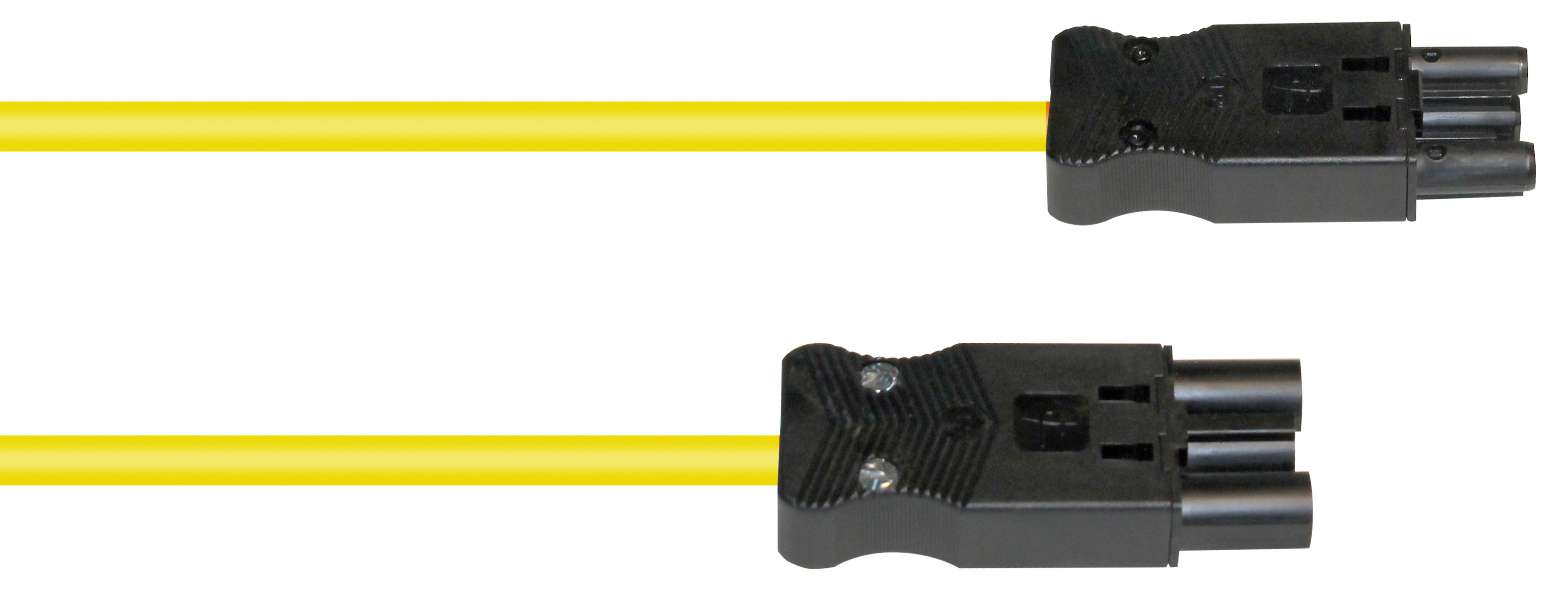 Abbildung Verbindungsleitung, gelb, 60 cm | ,3x1,5 qmm