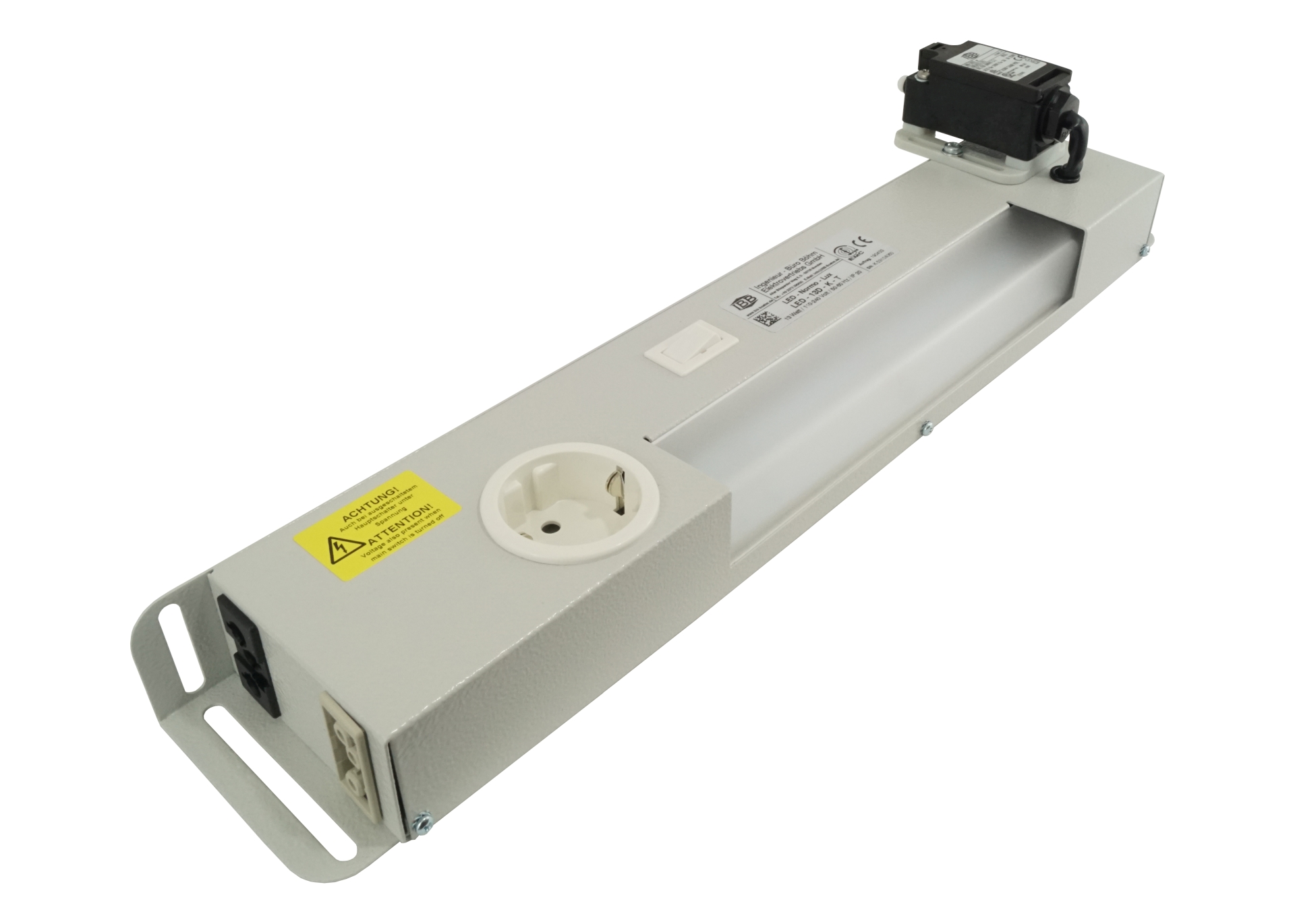 Abbildung LED Schaltschrankleuchte LED-Normo-Lux 13 Watt | Betriebsspannung: 110-240 Volt, 50-60 Hz