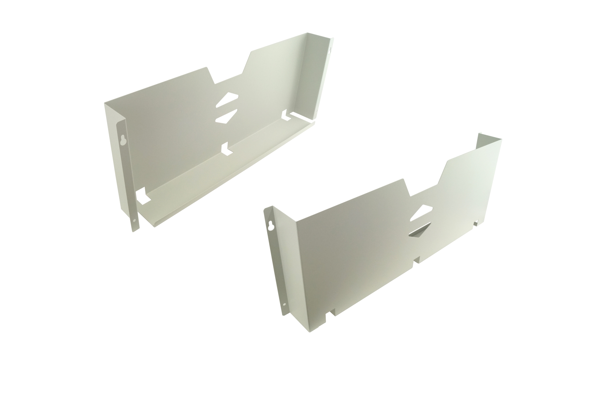 Abbildung Schaltplantasche Metall für 800mm Türen | 692 x 260 x 94 mm, RAL 7035